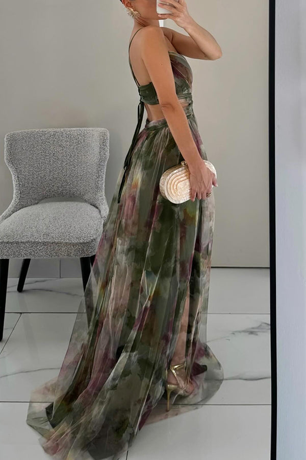 Frostine™ | Robe longue fleurie et romantique