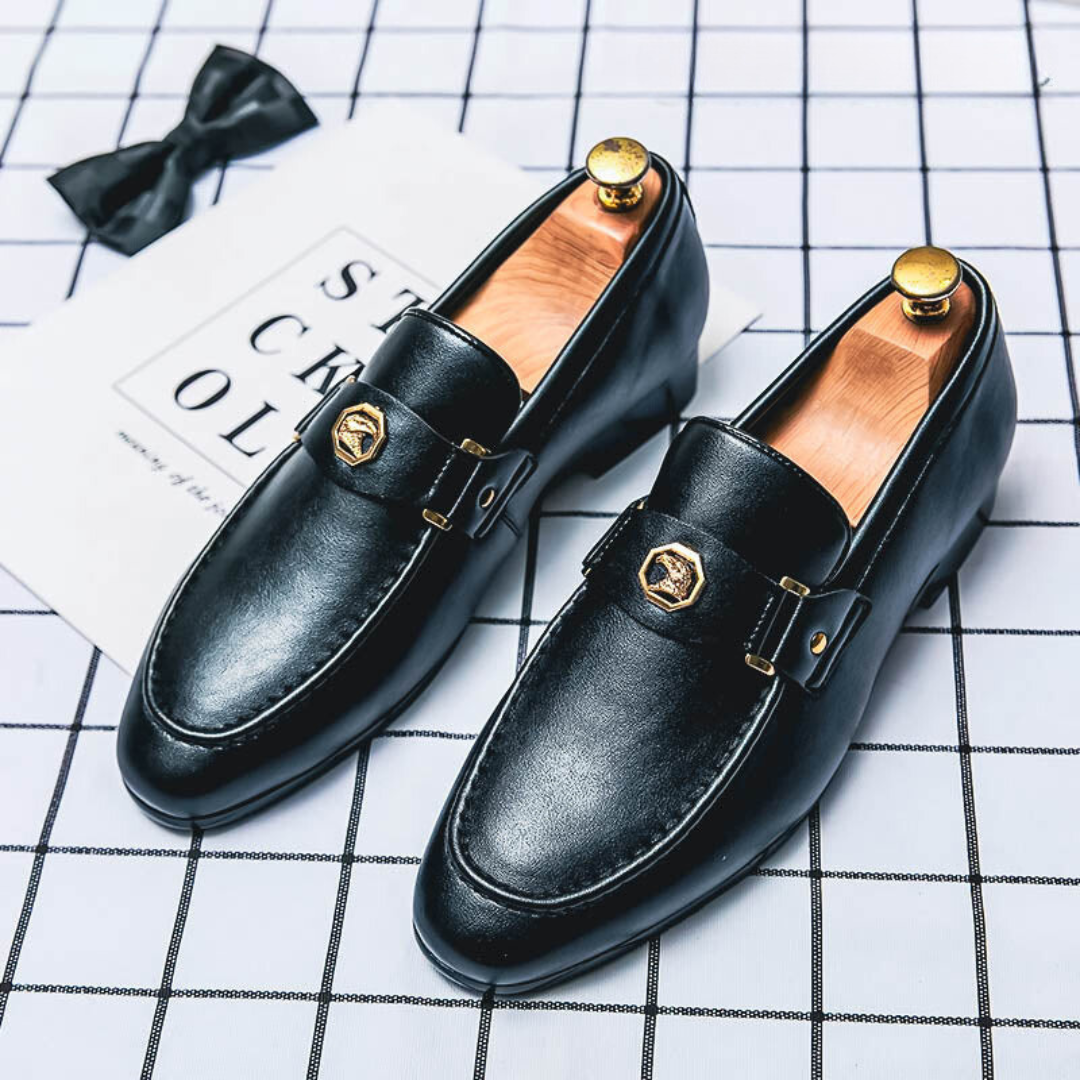 Adrien™ | Mocassins en Cuir Véritable