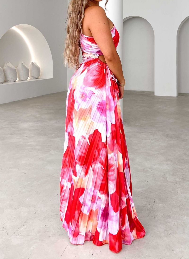 Katie | Robe Plissée d'Été (Presque épuisé)
