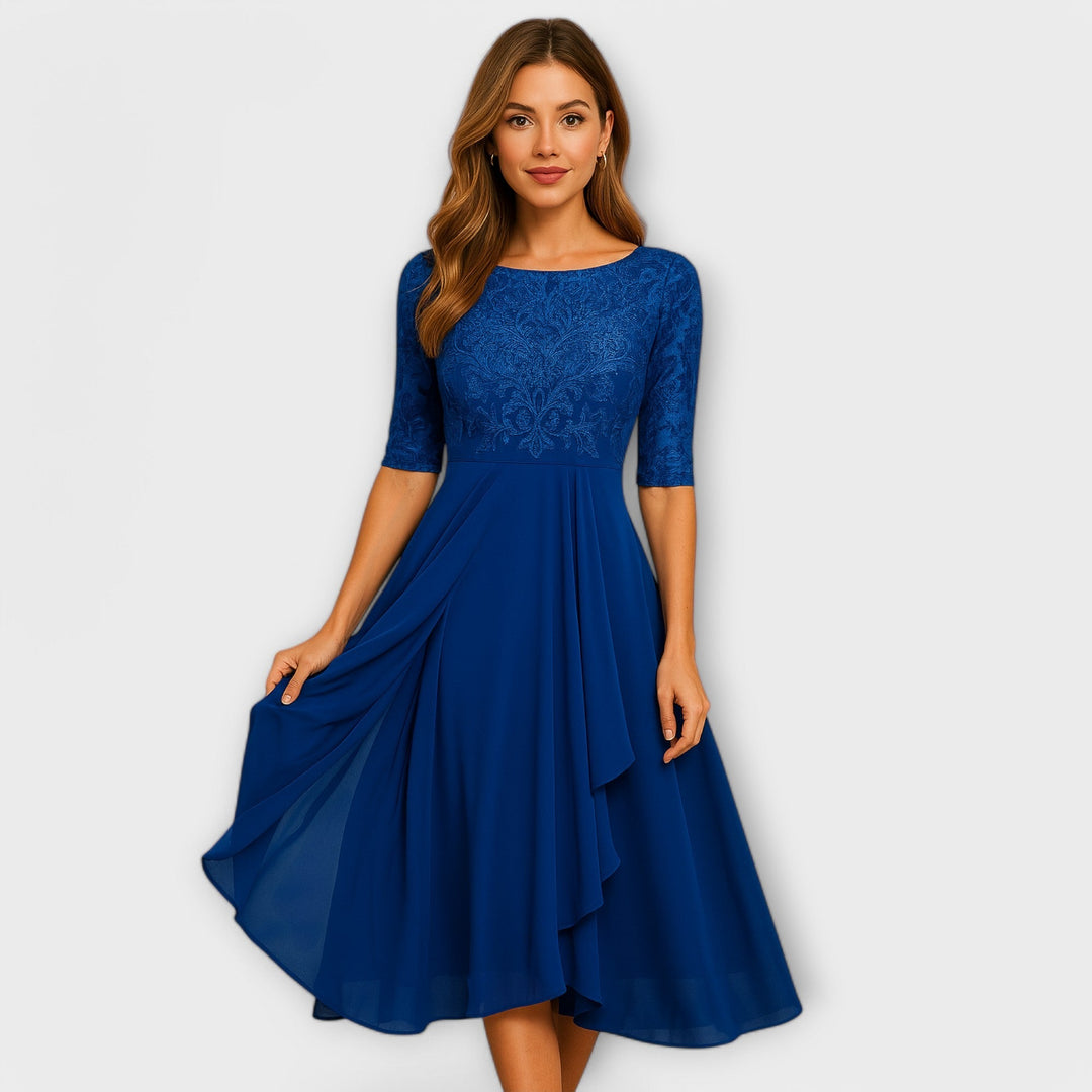 Élodie™ | Robe d’invitée de mariage élégante
