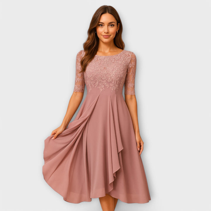 Élodie™ | Robe d’invitée de mariage élégante