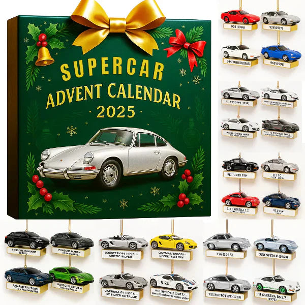 Calendrier de l’Avent Voitures Anciennes – Édition Limitée Noël 2025