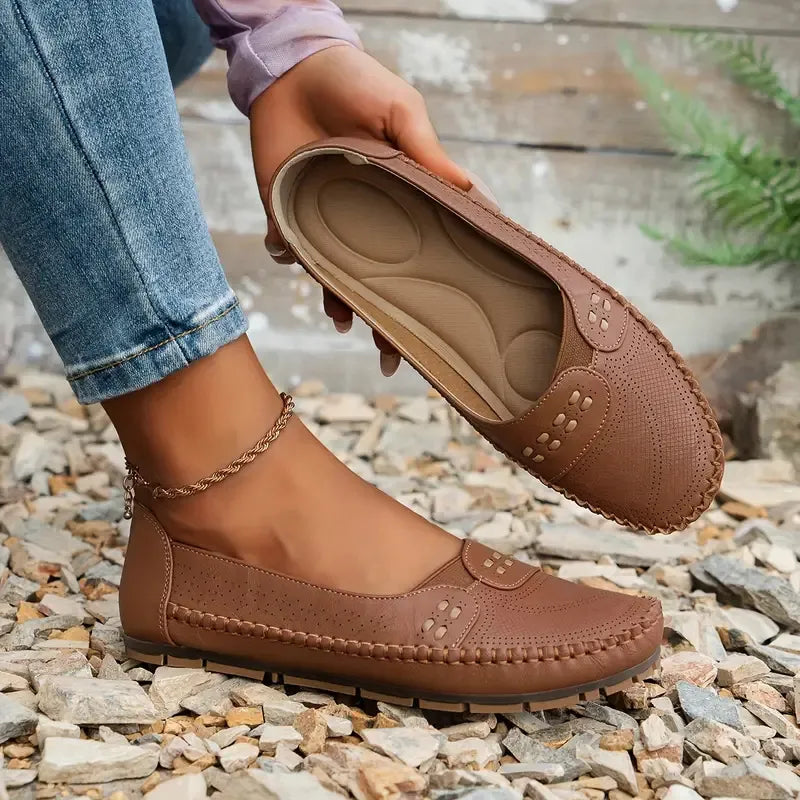 Ysalia™ - Chaussures plates à confort orthopédique