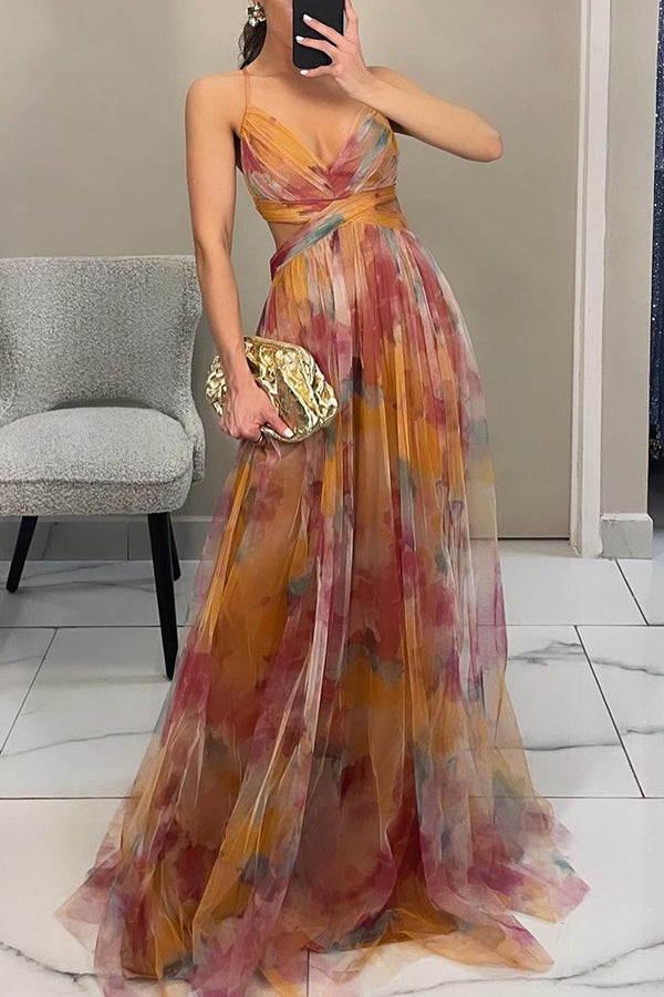 Frostine™ | Robe longue fleurie et romantique