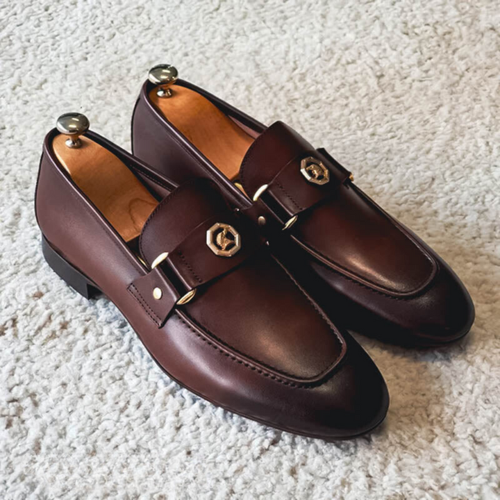 Adrien™ | Mocassins en Cuir Véritable