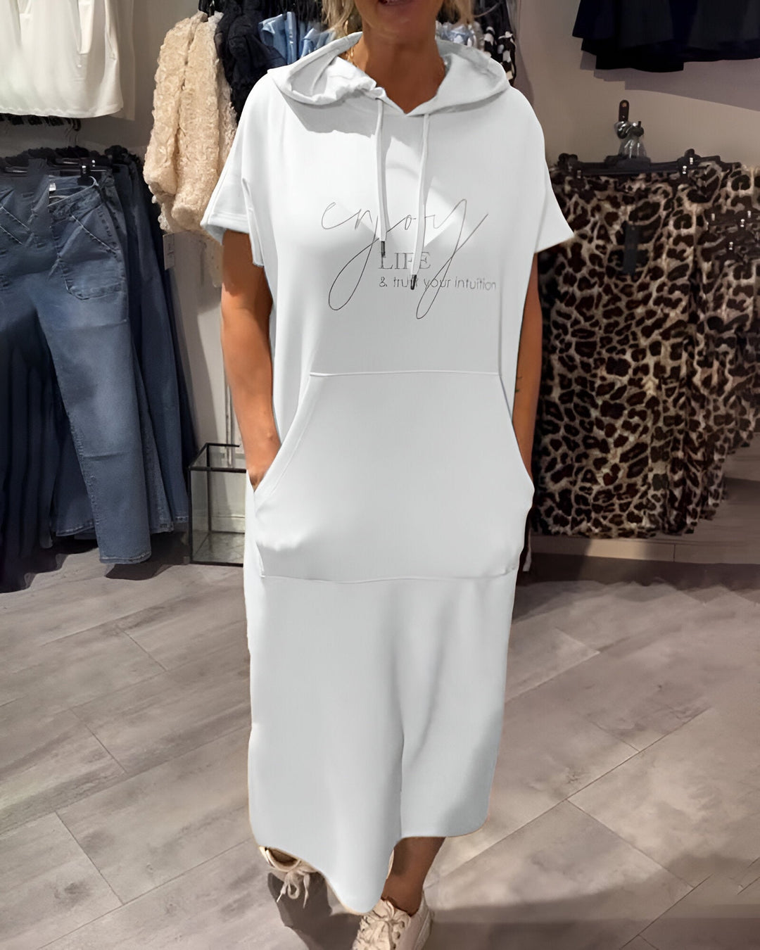 Saskia™ | Robe Sweat Décontractée
