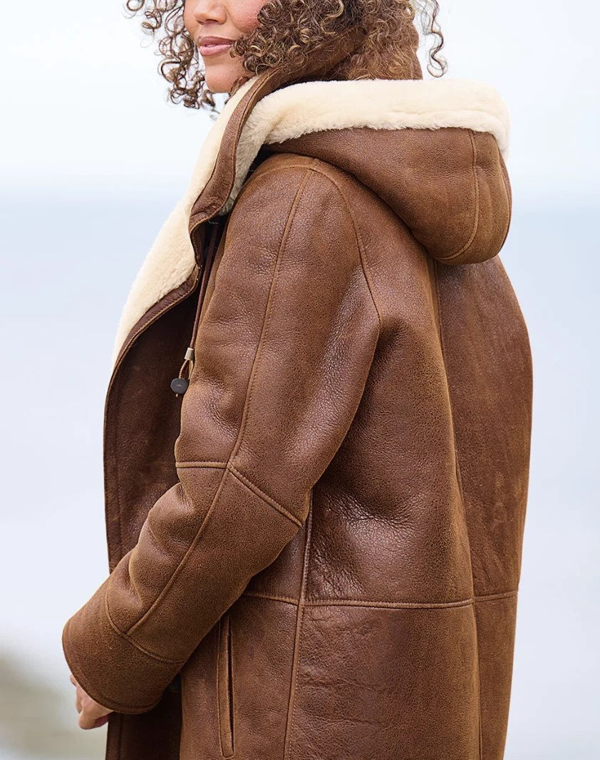 Doudoune longue femme chaude et légère pour l'hiver