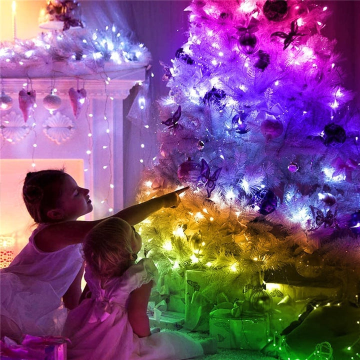 Guirlande Lumineuse LED Intelligente RVB avec Synchronisation Musicale