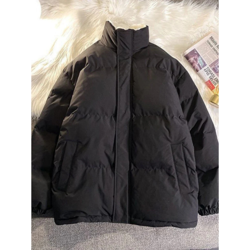 Doudoune Homme Hiver à Col Montant – Chaude et Stylée