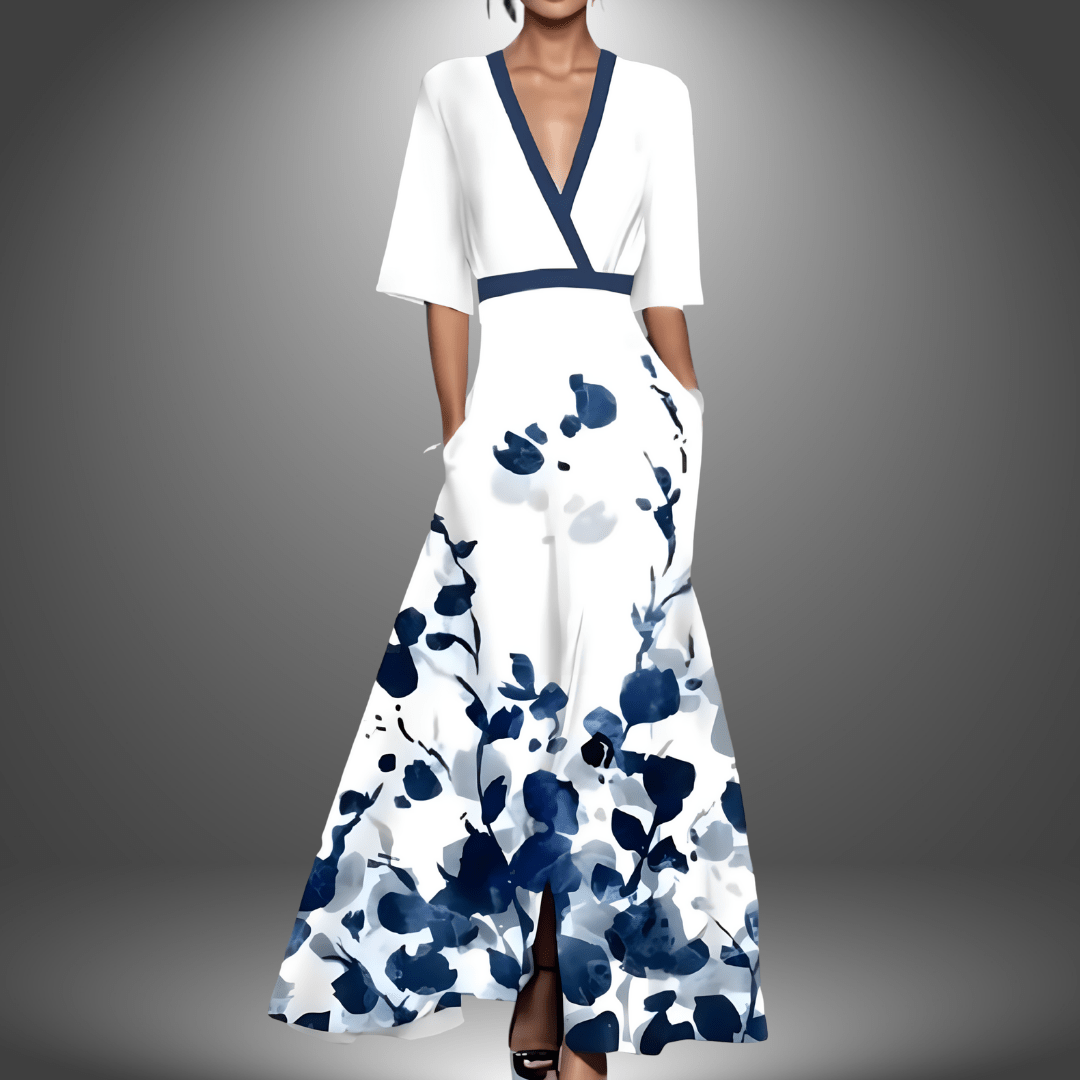 MIRIAM™ | Robe élégante à manches courtes