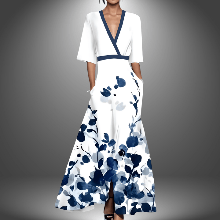 MIRIAM™ | Robe élégante à manches courtes