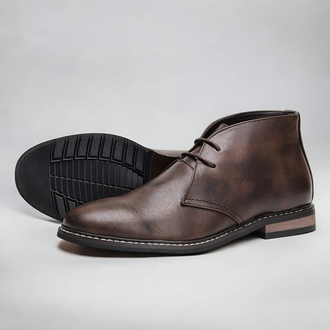 Quentin™ | Bottes chukka en cuir