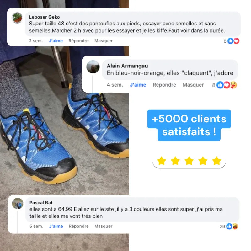 OrthoTrailPro™ - Chaussures de marche à confort orthopédique