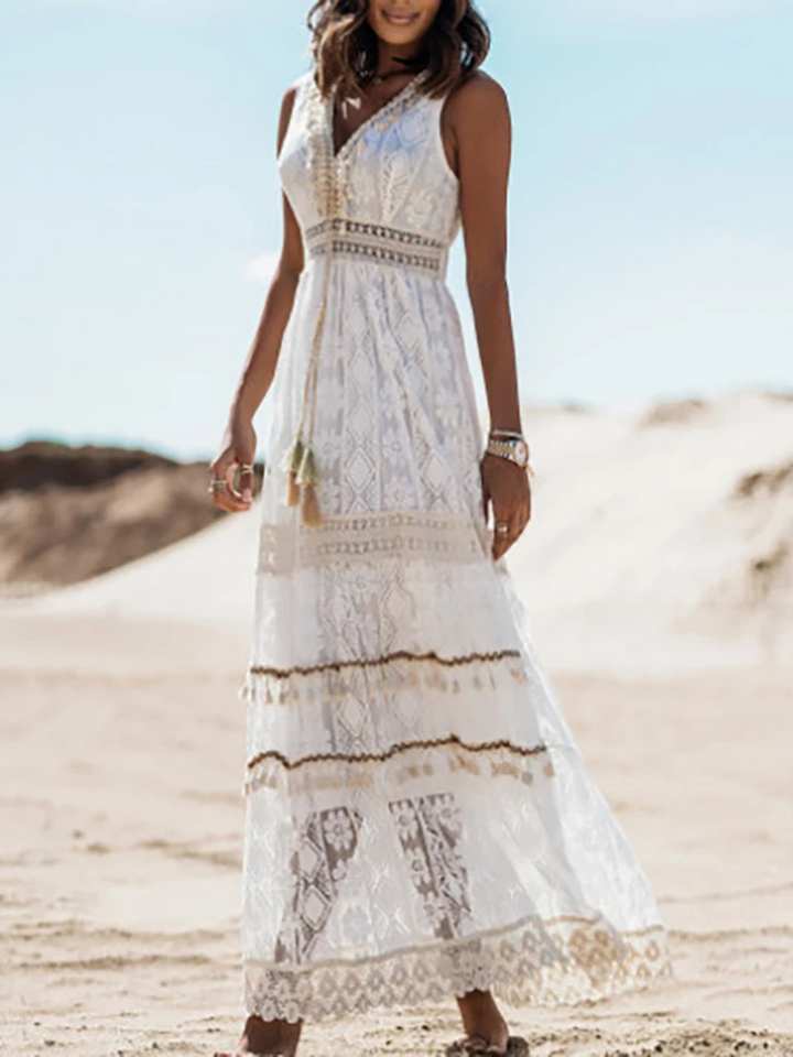 Nina | Robe Bohémienne de Luxe (Presque épuisée)