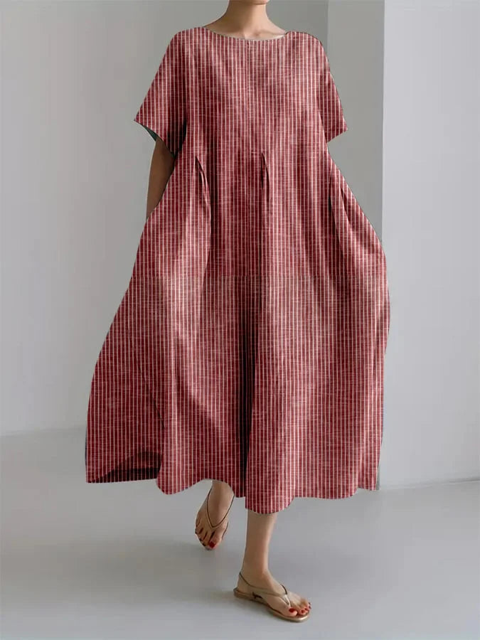 VALENTINA | Robe d'été fleurie avec coupe flatteuse et liberté de mouvement