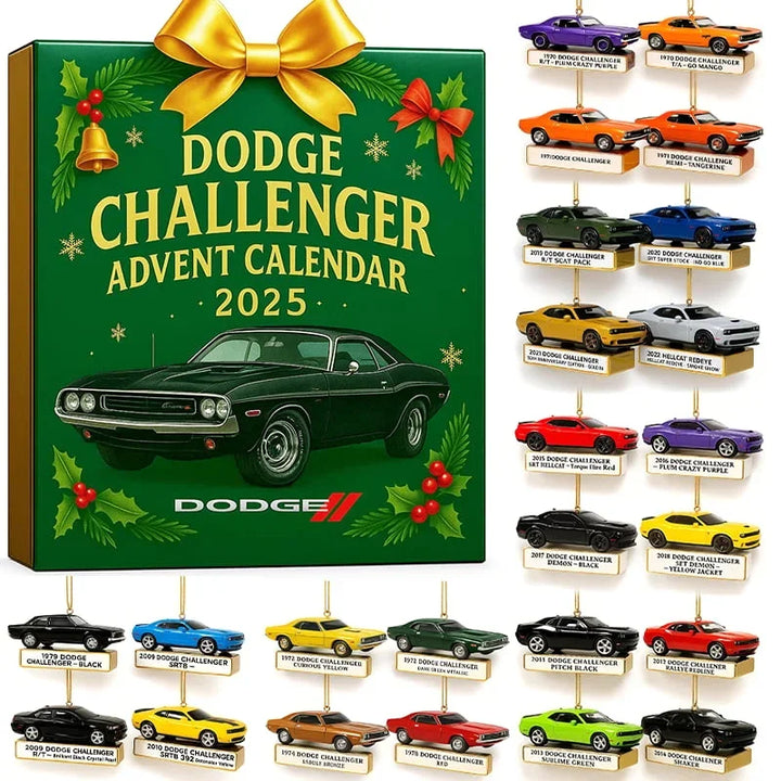 🎄 Calendrier de l’Avent Dodge Challenger 2025
