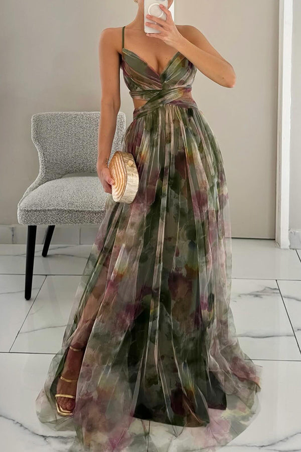 Frostine™ | Robe longue fleurie et romantique