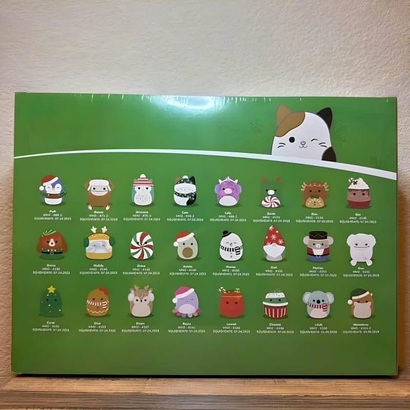 🎄 Calendrier de l’Avent avec poupées en peluche dans des boîtes surprises
