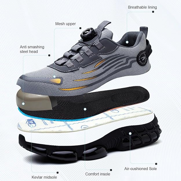 MeierGear - Bottes de travail de sécurité
