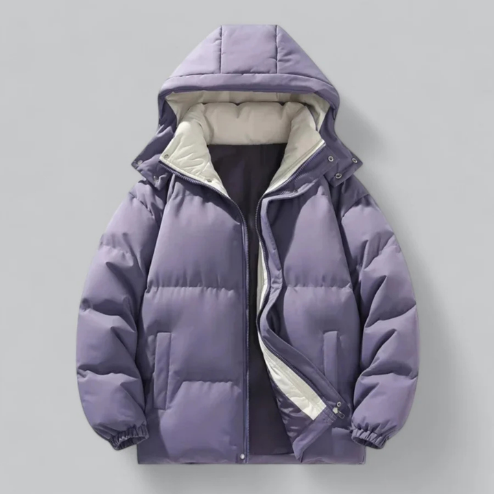 ÉTIENNE | Doudoune Homme Hiver | Classique, Chaude et a Capuche