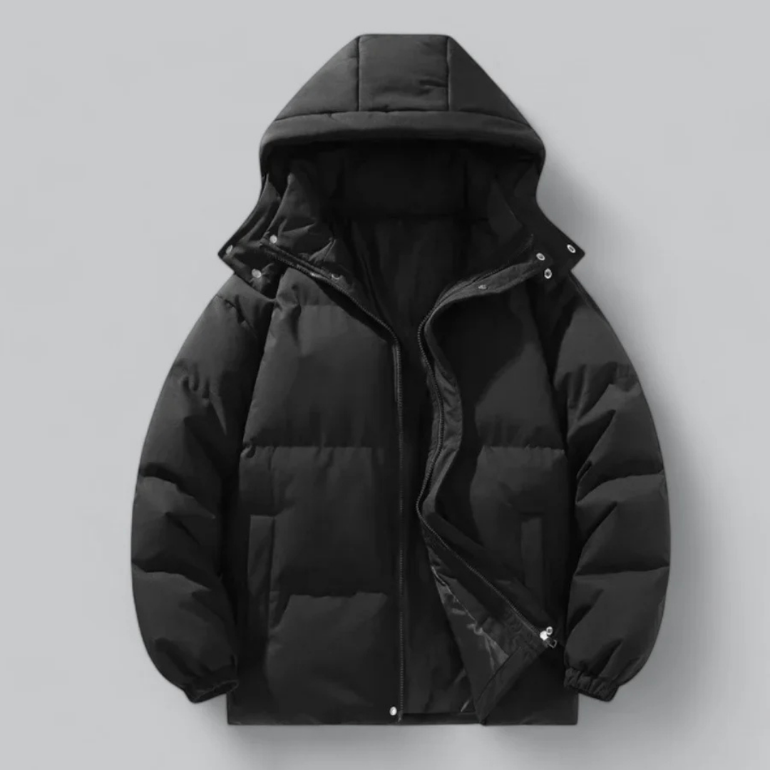 ÉTIENNE | Doudoune Homme Hiver | Classique, Chaude et a Capuche