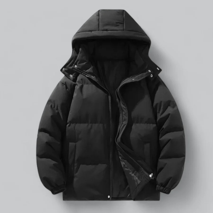 ÉTIENNE | Doudoune Homme Hiver | Classique, Chaude et a Capuche