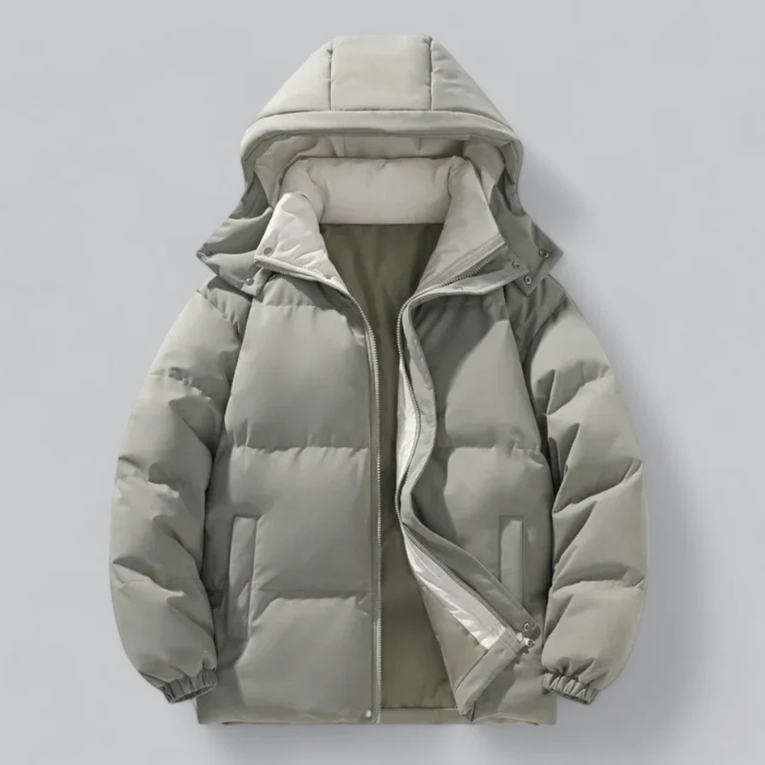 ÉTIENNE | Doudoune Homme Hiver | Classique, Chaude et a Capuche