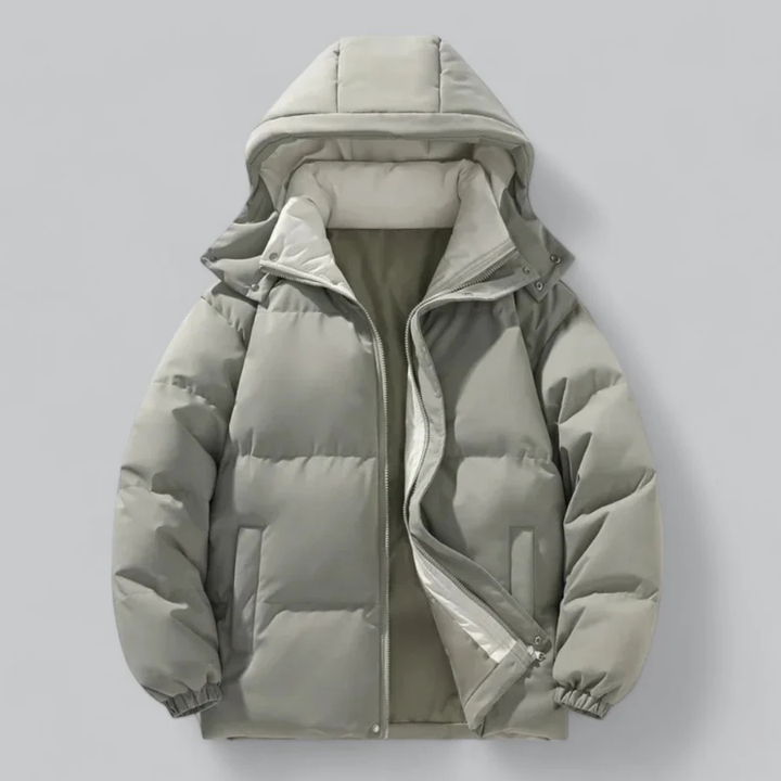 ÉTIENNE | Doudoune Homme Hiver | Classique, Chaude et a Capuche