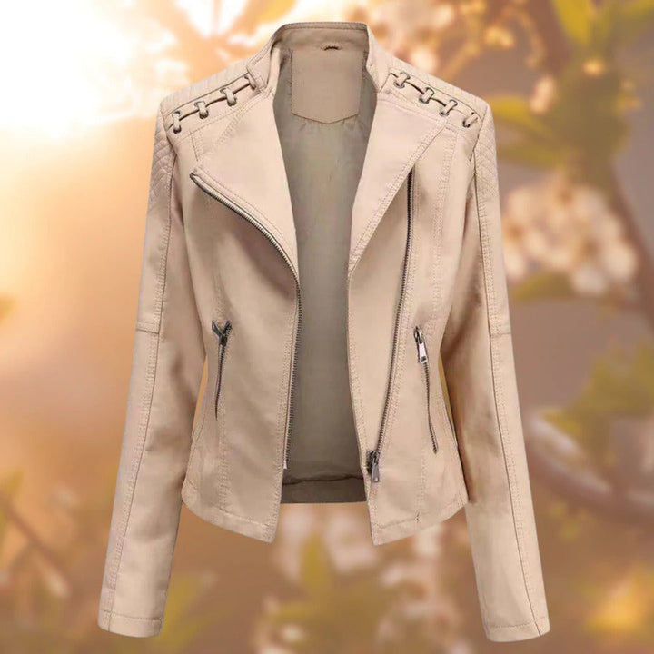 VERONICA™ | Veste en cuir femme