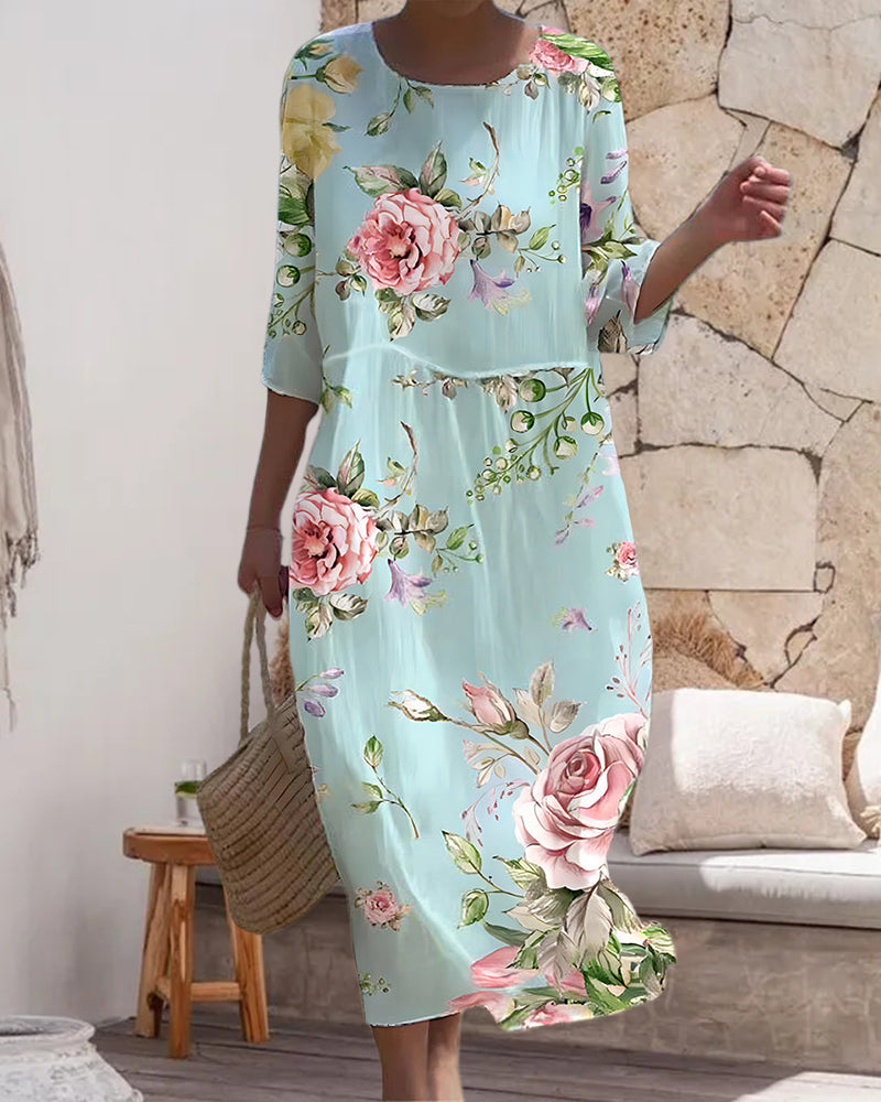 Mara™ | Élégante Robe Florale