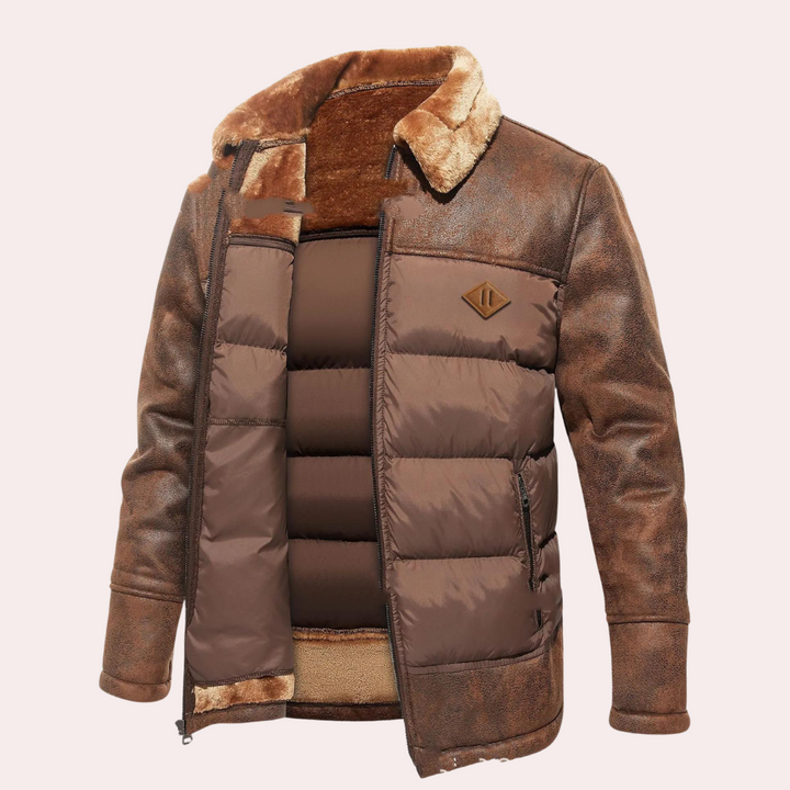 Doudoune Homme Stylée pour l’Hiver – Chaude et Moderne