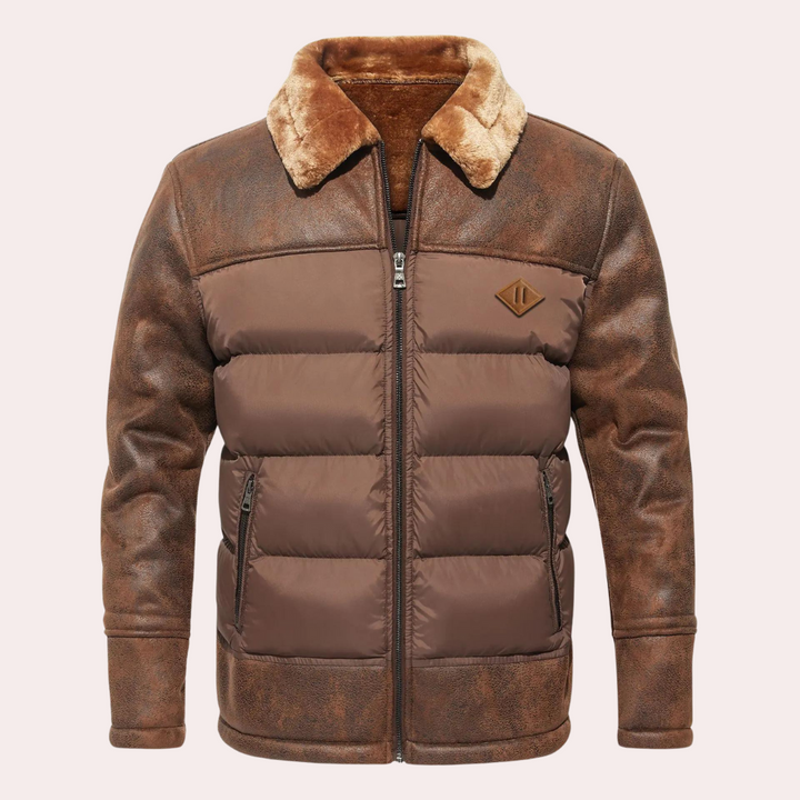 Doudoune Homme Stylée pour l’Hiver – Chaude et Moderne