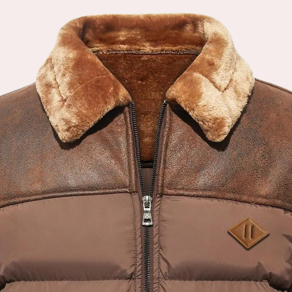 Doudoune Homme Stylée pour l’Hiver – Chaude et Moderne