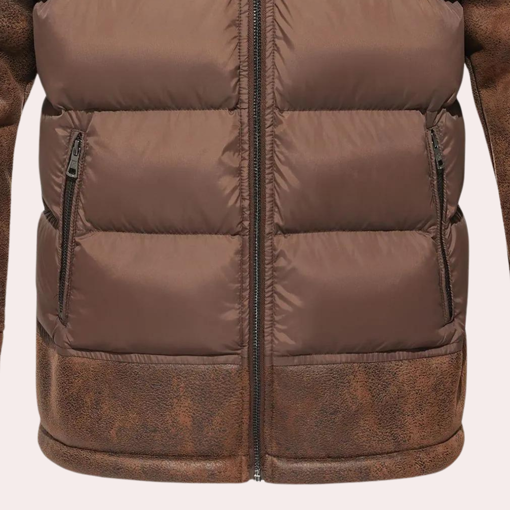 Doudoune Homme Stylée pour l’Hiver – Chaude et Moderne