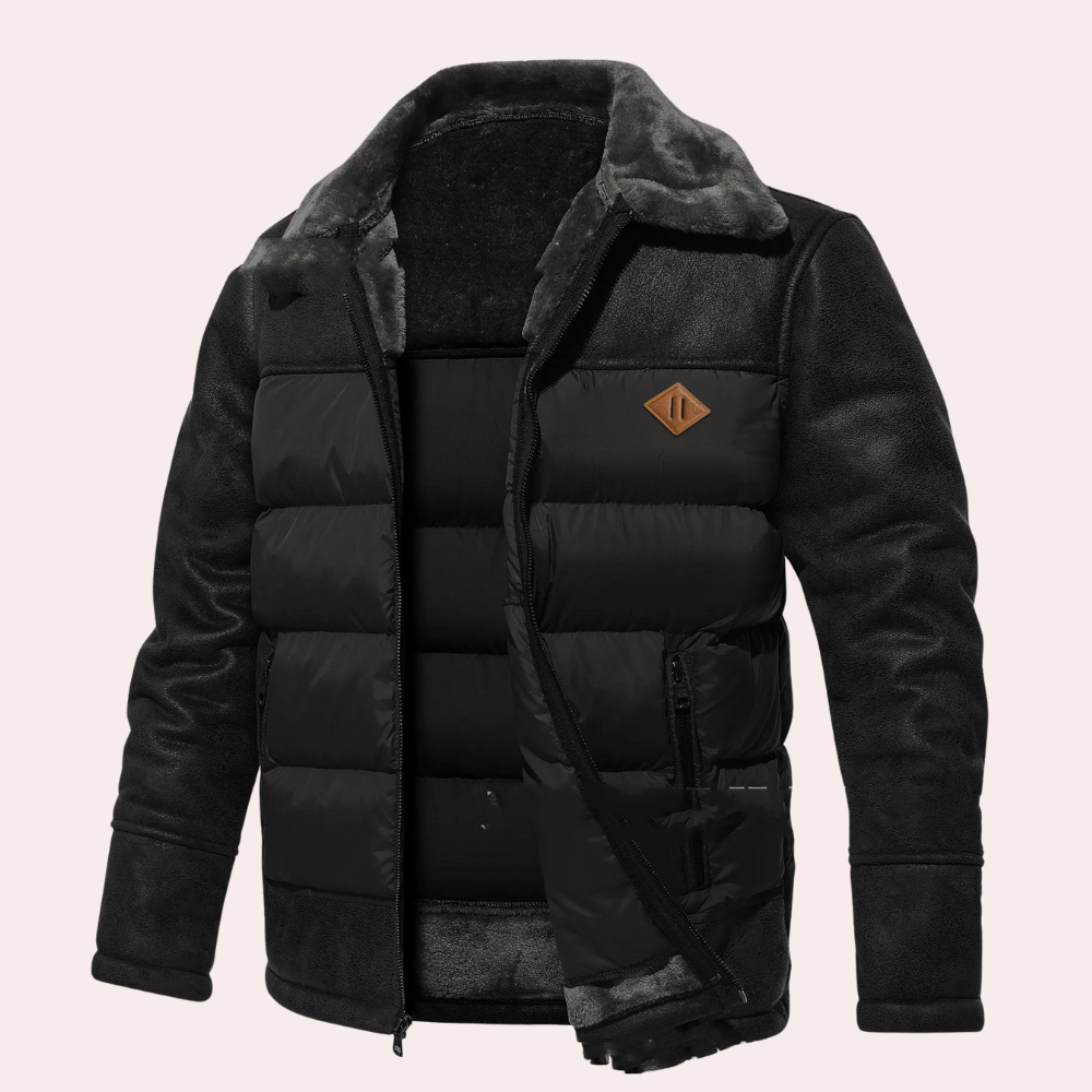 Doudoune Homme Stylée pour l’Hiver – Chaude et Moderne