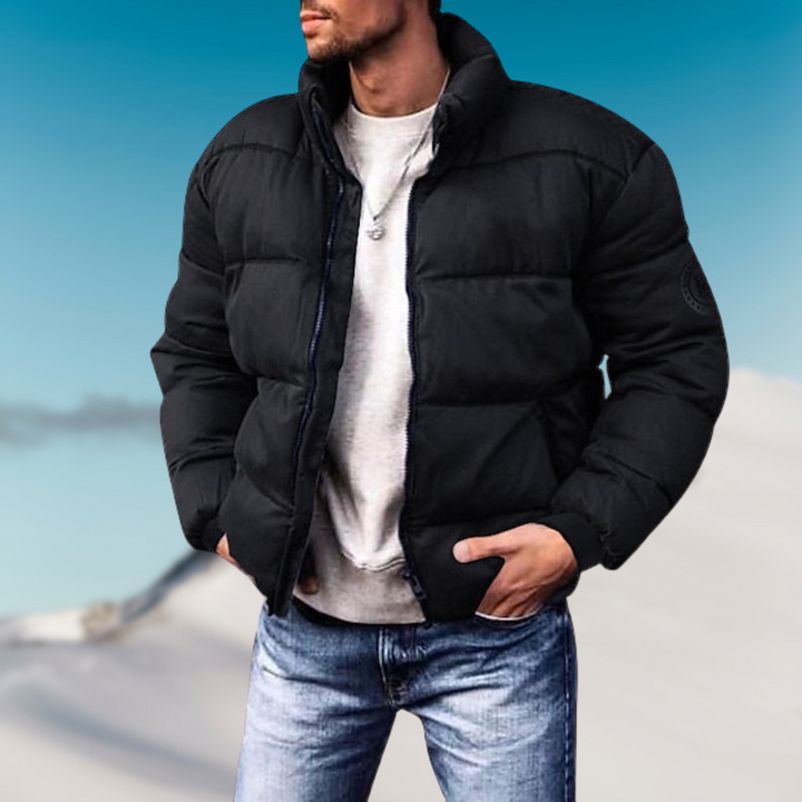 LÉO | Doudoune Puffer Homme Hiver | Chaude et Tendance