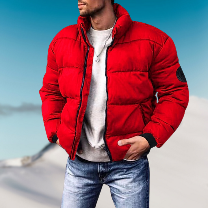 LÉO | Doudoune Puffer Homme Hiver | Chaude et Tendance