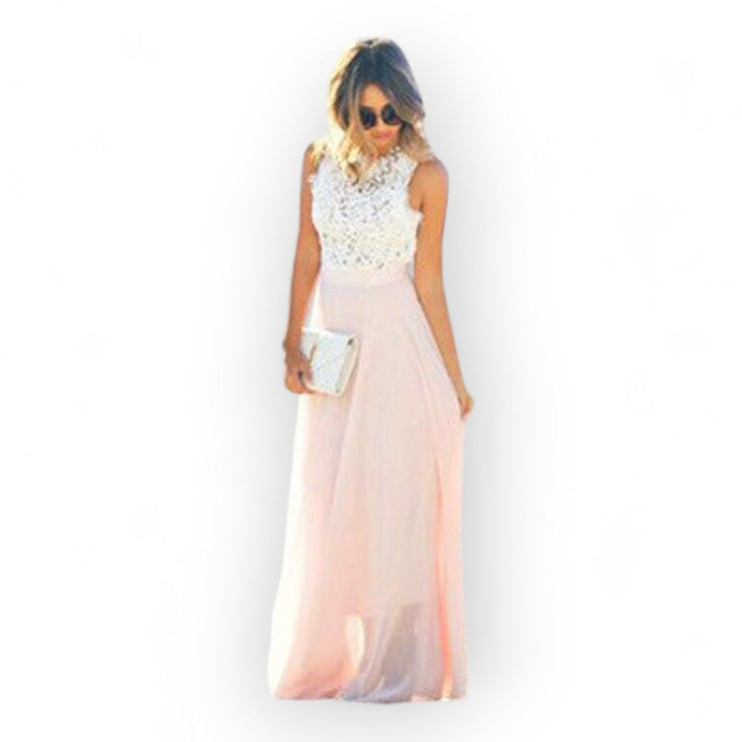 Léna | Robe d'été chic aux détails délicats