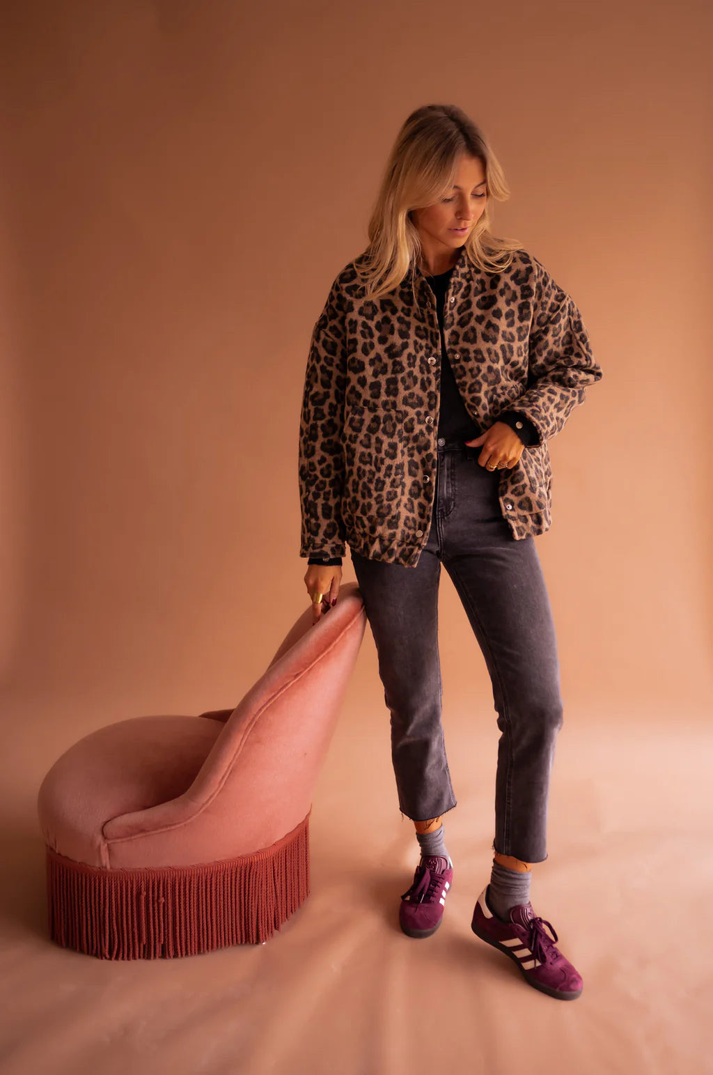 LEONA™ | Die Leopard-Bomberjacke