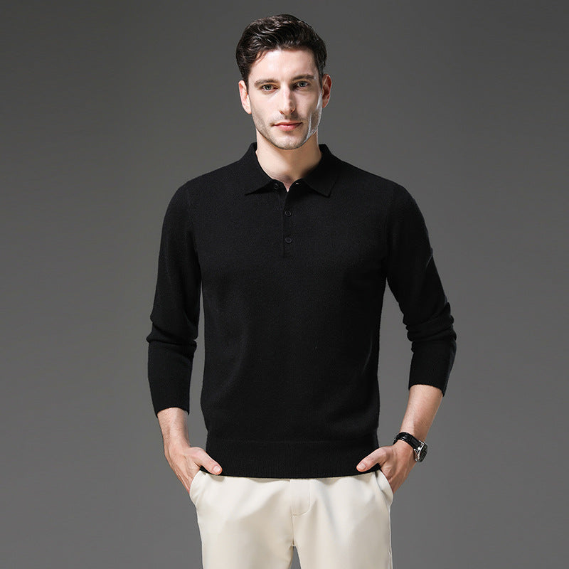 Maxence™ | Pull Polo en Cachemire