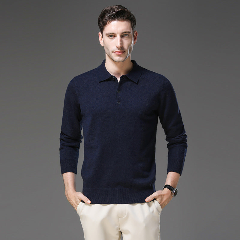 Maxence™ | Pull Polo en Cachemire