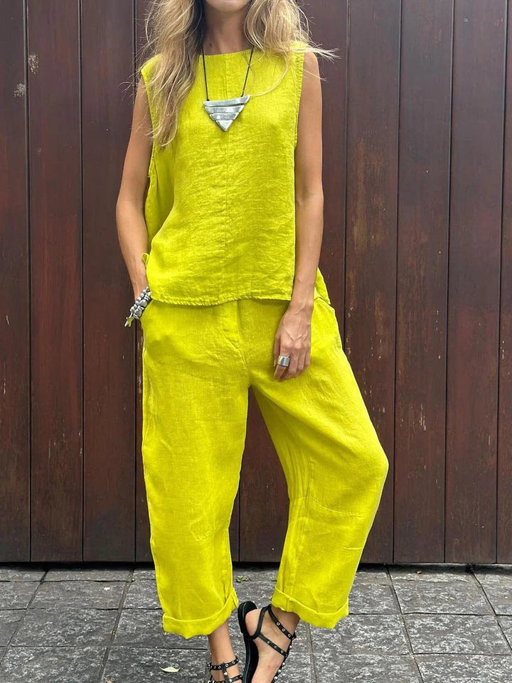 SABRINA | Ensemble Estival 2 Pièces au Confort Léger et Style Moderne pour Tous les Jours