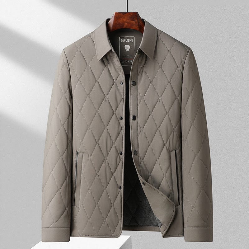 Veste Matelassée Homme – Vêtement d’Hiver Confortable et Décontracté