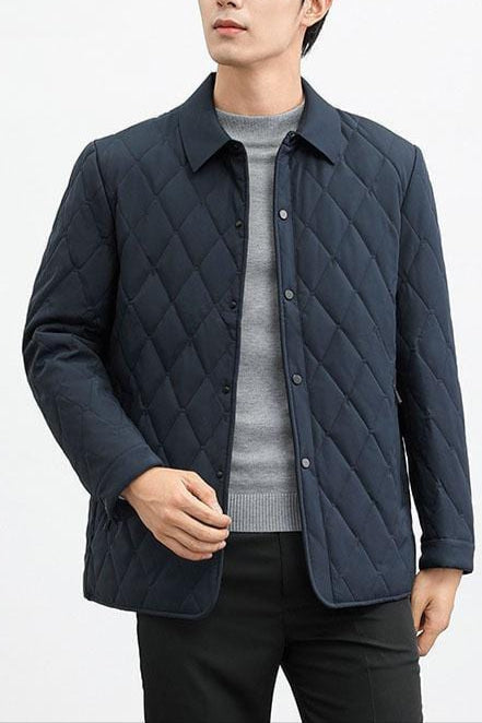 Veste Matelassée Homme – Vêtement d’Hiver Confortable et Décontracté