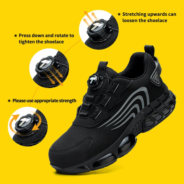 Raptor Chaussures de Sécurité Homme | Anti-Impact, Sportif et Confortable