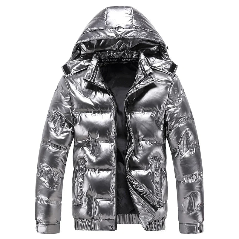 Doudoune Homme Stylée avec Capuche – Chaude et Moderne pour l’Hiver