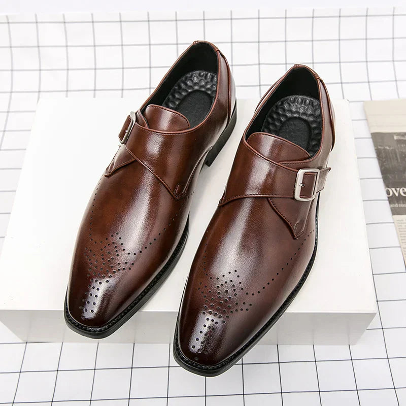 Edward™ | Chaussures Classiques Monk Strap