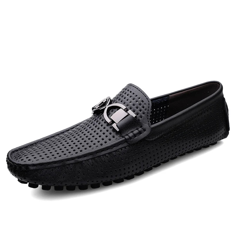 Antoine™ | Mocassins en Cuir Véritable