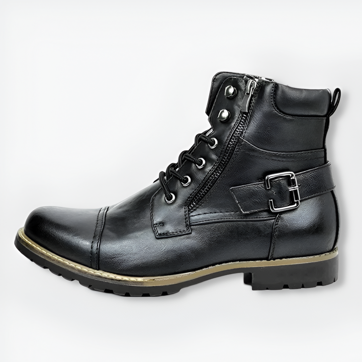 Rémi™ | Bottines à Lacets en Cuir de Luxe
