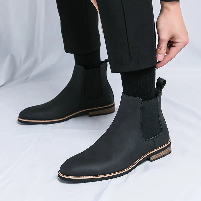 Maxime™ | Bottes de Chelsea en cuir